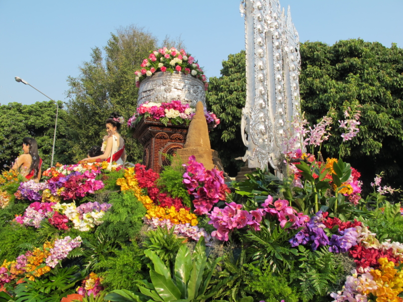 チェンマイ花祭り