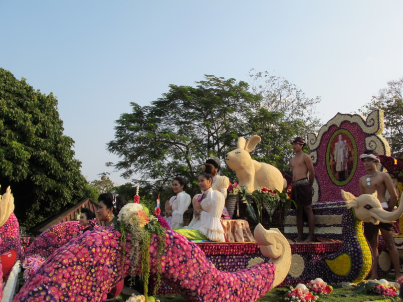 チェンマイ花祭り