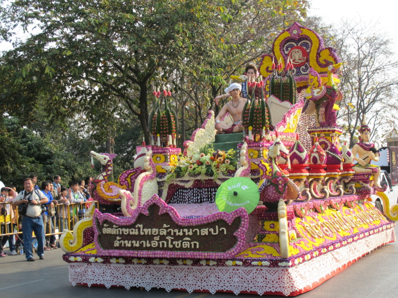 チェンマイ花祭り