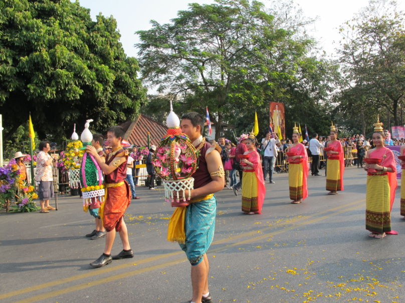 チェンマイ花祭り