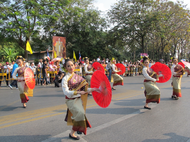 チェンマイ花祭り