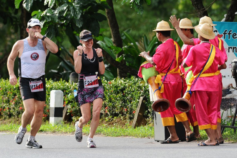 タイで行われるマラソンイベント