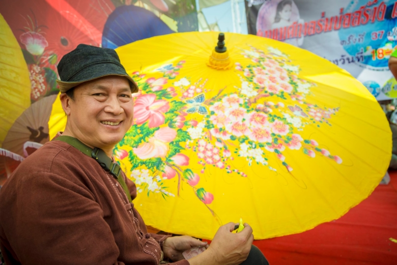 ボーサーン傘祭り＆サンカンペーン工芸品フェスティバル