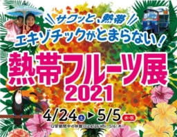 【大阪】熱帯フルーツ展2021～サクッと熱帯・エキゾチックな体験～