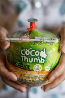 【タイプロダクト】タイ産オーガニック・ココナッツウォーター「Coco Thumb」(ココサム) 日本上陸