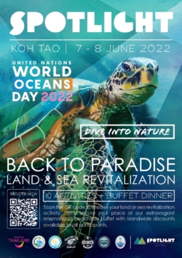 【タオ島】6/7＆8開催 「Spotlight Koh Tao@World Oceans Day 2022」