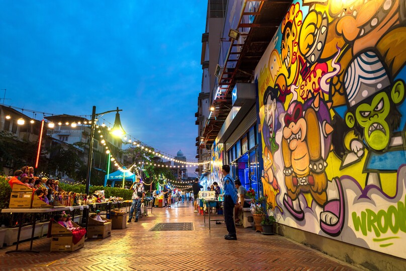 オンアーン運河ウォーキング・ストリート