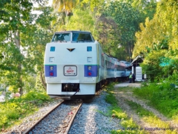 【タイ鉄道】キハ183系4両が泰緬鉄道(ナムトック線) をテスト走行