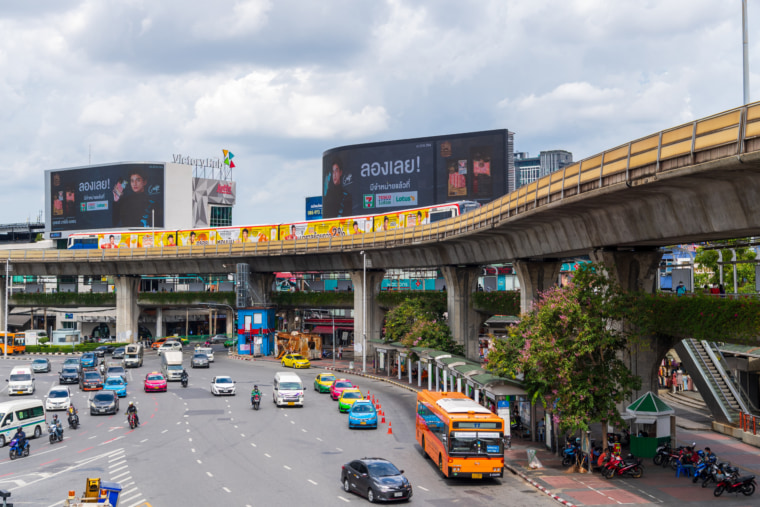 バンコク市内の交通