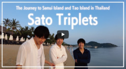 【念願】地球上にこんな楽園が！？サムイ島の魅力に迫る&三つ子のダイビング練習。
