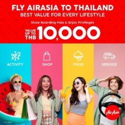 【航空会社】エアアジア、ボーディングパスキャンペーンを 開始！最大10,000バーツ相当の特典を付与
