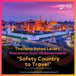 米国務省　タイへの渡航勧告レベル1の更新