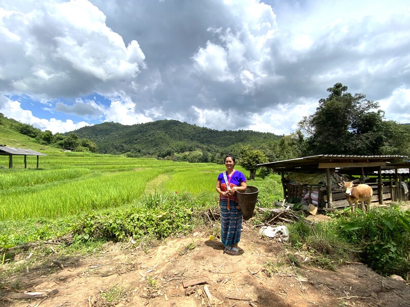 カレン族の村 (ドイ・インタノン)