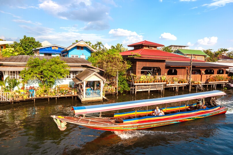 クローン・バンルアン水上マーケット (クローン・バンルアン・アート・ハウス)