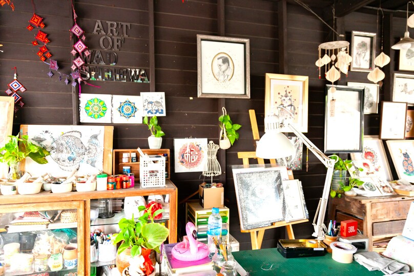 クローン・バンルアン水上マーケット (クローン・バンルアン・アート・ハウス)