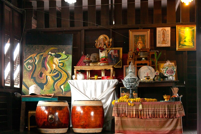 クローン・バンルアン水上マーケット (クローン・バンルアン・アート・ハウス)