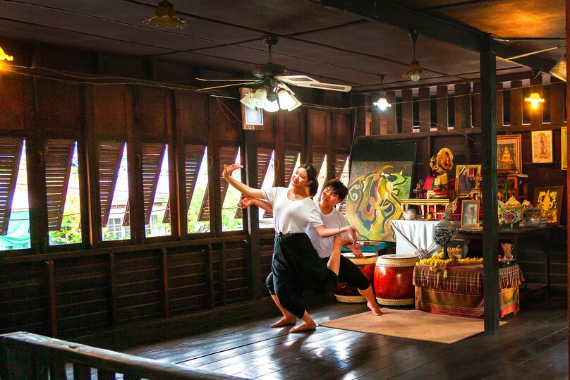 クローン・バンルアン水上マーケット (クローン・バンルアン・アート・ハウス)