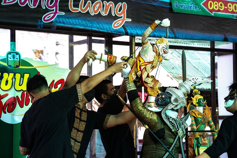 クローン・バンルアン水上マーケット (クローン・バンルアン・アート・ハウス)