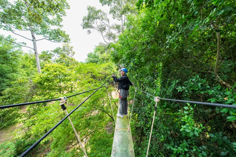 ツリートップ・アドベンチャーパーク・ホアヒン
