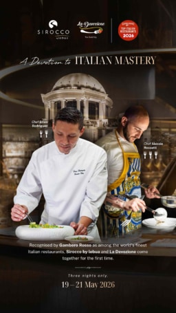 【ホテル】NY×バンコク 天空で味わう、イタリア美食の頂点